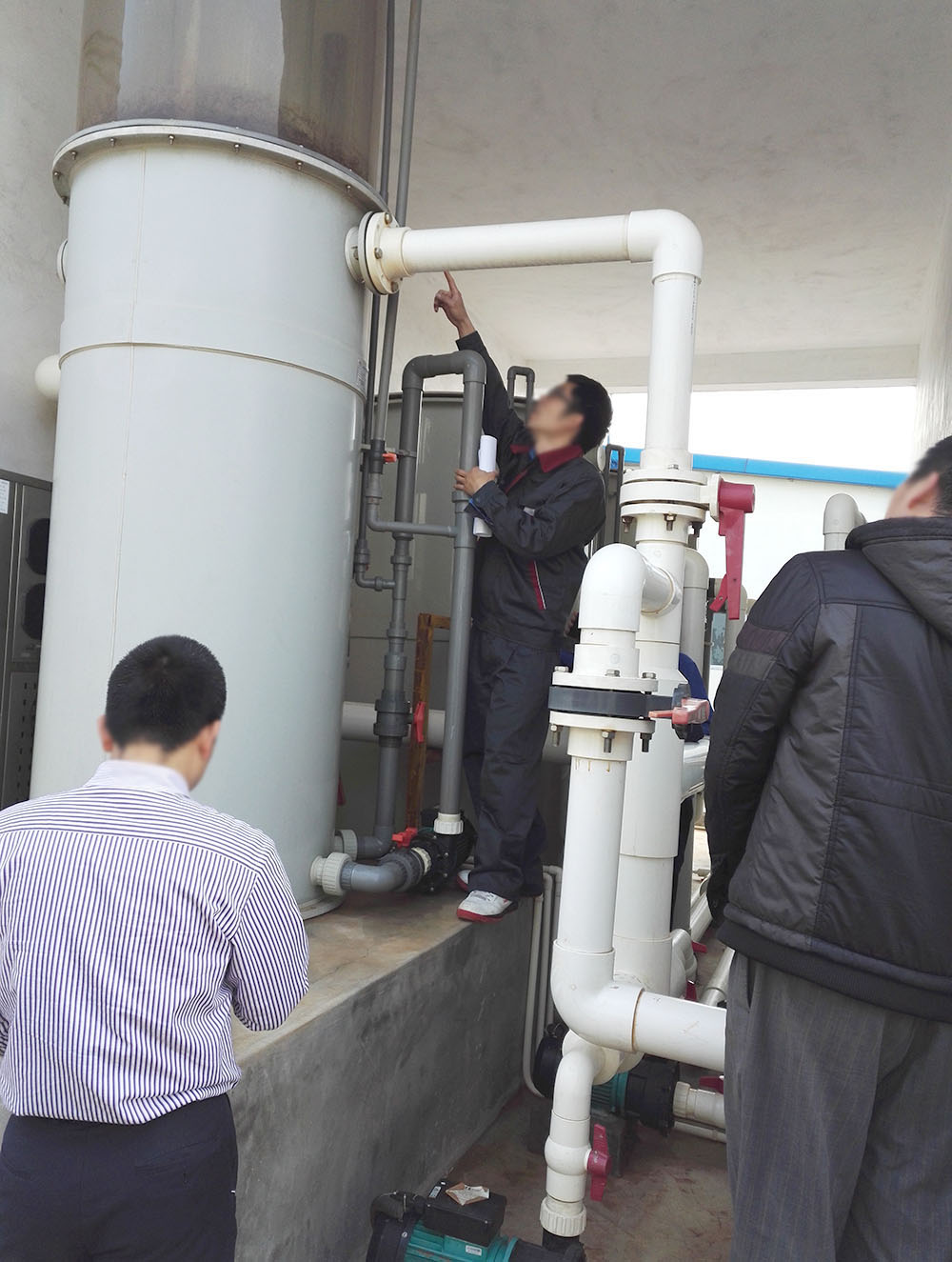 石斑鱼养殖池
